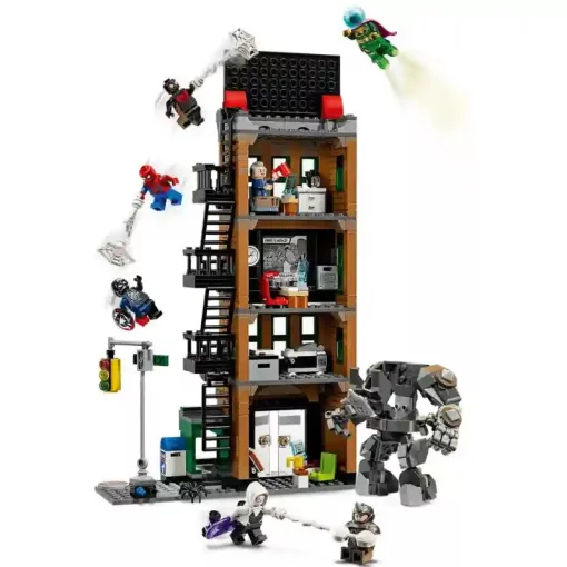 Lego Marvel 76342 Pókember vs. Mysterio: Hírharsona