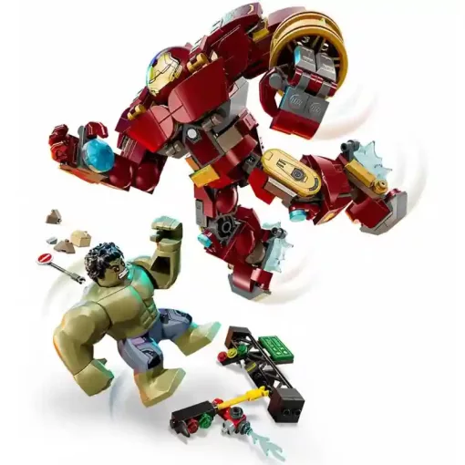 Lego Marvel 76343 Hulkbuster és Hulk óriási csatája