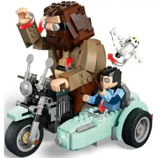 Lego Harry Potter 76443 Hagrid™ és Harry motoros kalandjai