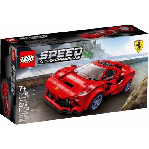Lego Speed Champions 76895 Ferrari F8 Tributo autó