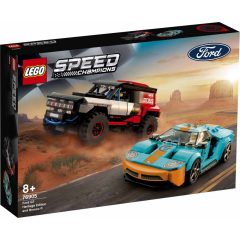   Lego Speed Champions 76905 Ford GT Heritage Edition és Bronco R versenyautók