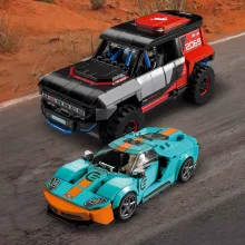 Lego Speed Champions 76905 Ford GT Heritage Edition és Bronco R versenyautók