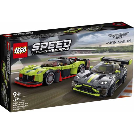 Lego Speed Champions 76910 Aston Martin Valkyrie AMR Pro és Aston Martin Vantage GT3 versenyautók