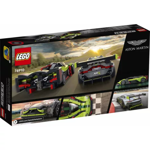 Lego Speed Champions 76910 Aston Martin Valkyrie AMR Pro és Aston Martin Vantage GT3 versenyautók
