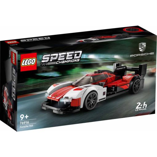 Lego Speed Champions 76916 Porsche 963 versenyautó