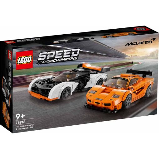 Lego Speed Champions 76918 McLaren Solus GT & McLaren F1 LM versenyautók