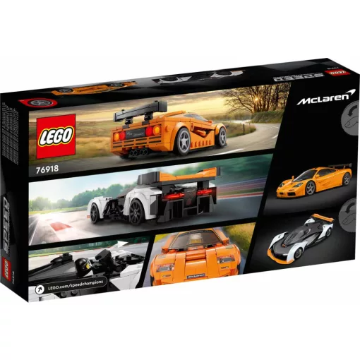 Lego Speed Champions 76918 McLaren Solus GT & McLaren F1 LM versenyautók