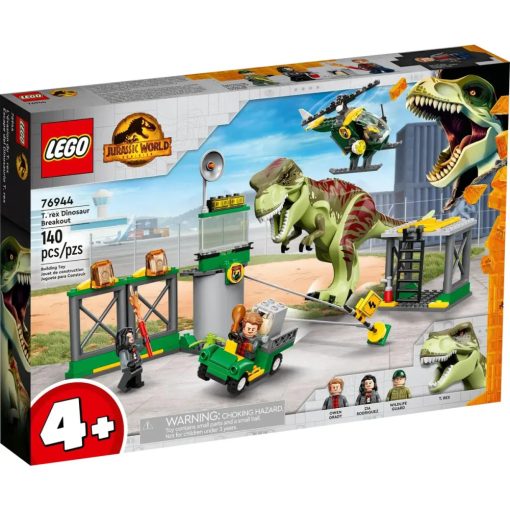 Lego Jurassic World 76944 T-Rex dinoszaurusz szökés