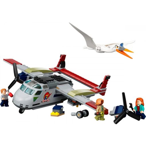 Lego Jurassic World 76947 Quetzalcoatlus: repülőgépes támadás