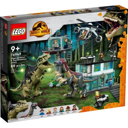 Lego Jurassic World 76949 Giganotosaurus és Therizinosaurus támadás
