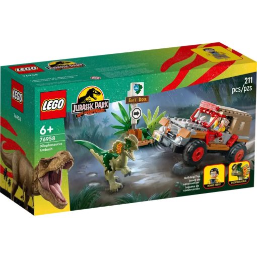 Lego Jurassic World 76958 Dilophosaurus támadás