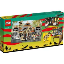 Lego Jurassic World 76961 Látogatóközpont: T-Rex és raptortámadás