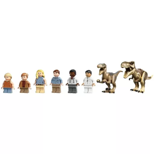 Lego Jurassic World 76961 Látogatóközpont: T-Rex és raptortámadás