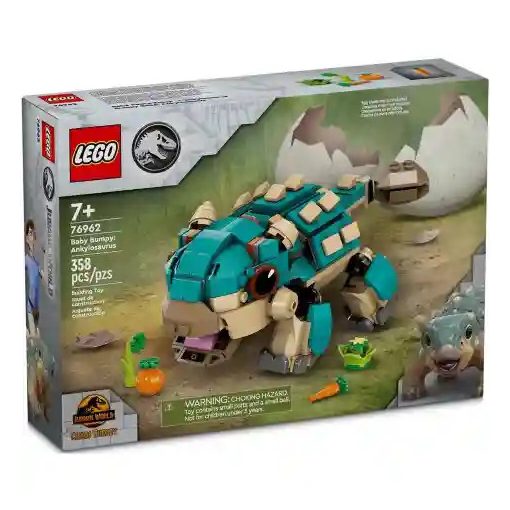 Lego Jurassic World 76962 Bébi Bütyök: ankylosaurus dinó