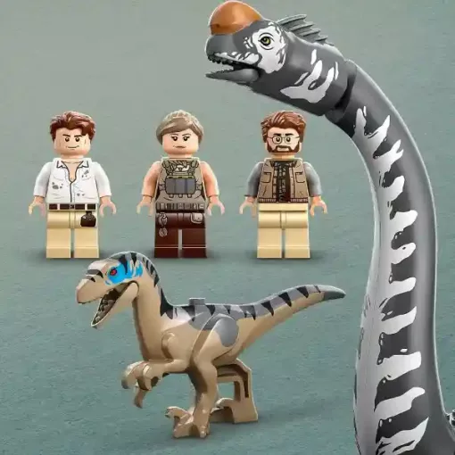 Lego Jurassic World 76973 A raptor és a Titanosaurus dinók keresése