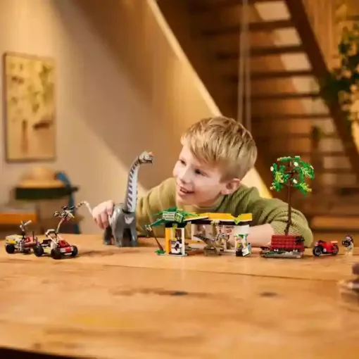 Lego Jurassic World 76973 A raptor és a Titanosaurus dinók keresése