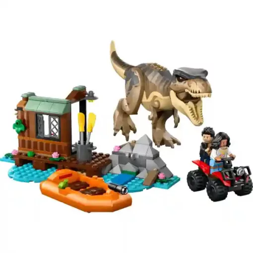 Lego Jurassic World 76975 Menekülés a folyónál a T-Rex dinó elől