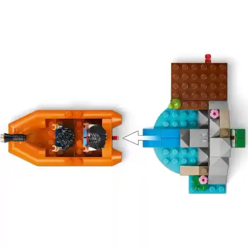 Lego Jurassic World 76975 Menekülés a folyónál a T-Rex dinó elől
