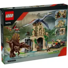 Lego Jurassic World 76976 Spinosaurus és Quetzalcoatlus dinók, légi küldetés