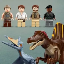 Lego Jurassic World 76976 Spinosaurus és Quetzalcoatlus dinók, légi küldetés