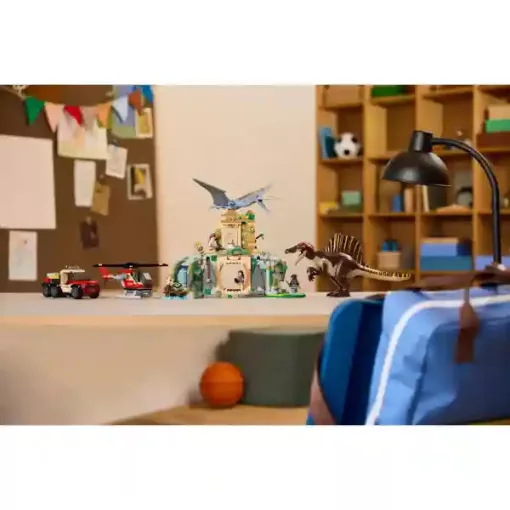 Lego Jurassic World 76976 Spinosaurus és Quetzalcoatlus dinók, légi küldetés