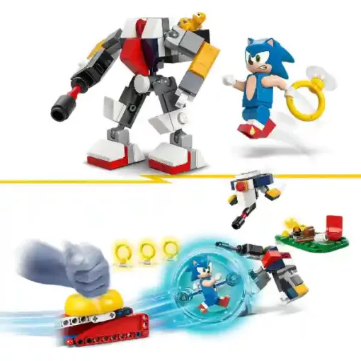 Lego Sonic the Hedgehog™ 77001 Sonic csatája a tábortűznél, Sonic a sündisznó