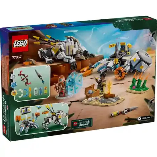 Lego 77037 Horizon Adventures: Aloy és Varl a páncéljáró és a fűrészfog ellen