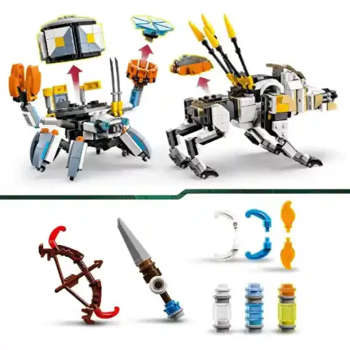 Lego 77037 Horizon Adventures: Aloy és Varl a páncéljáró és a fűrészfog ellen