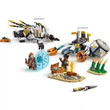 Lego 77037 Horizon Adventures: Aloy és Varl a páncéljáró és a fűrészfog ellen