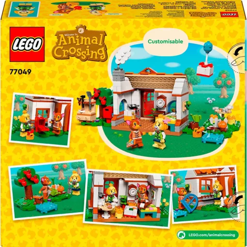 Lego Animal Crossing 77049 Isabelle látogatóba megy