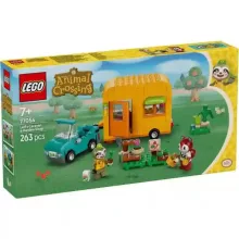 Lego Animal Crossing 77054 Leif karavánja és kertészeti boltja