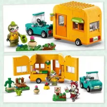Lego Animal Crossing 77054 Leif karavánja és kertészeti boltja