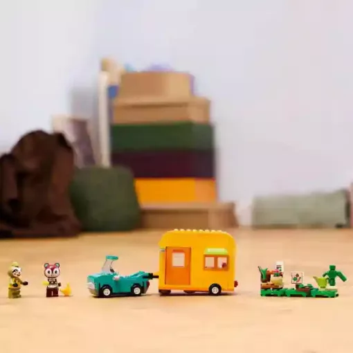 Lego Animal Crossing 77054 Leif karavánja és kertészeti boltja