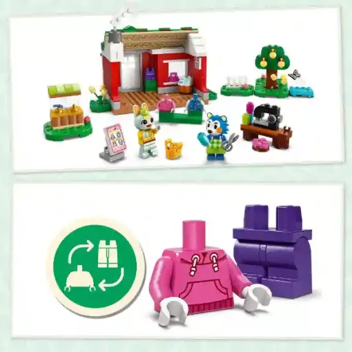 Lego Animal Crossing 77055 Able Sisters ruhabolt