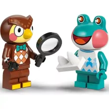 Lego Animal Crossing 77056 Blathers múzeumi gyűjteménye