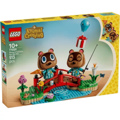 LEGO® Animal Crossing™ 77059 Timmy és Tommy vidám kirándulása