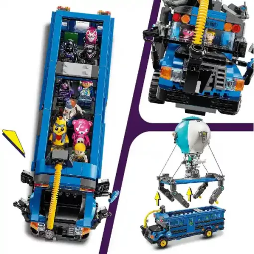 Lego Fortnite 77073 Battle Bus hőlégballonos busz