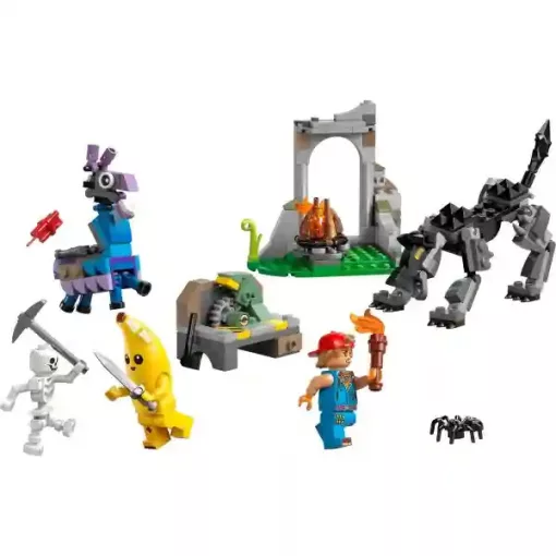 Lego Fortnite 77075 Peely és Sparkplug táborhelye