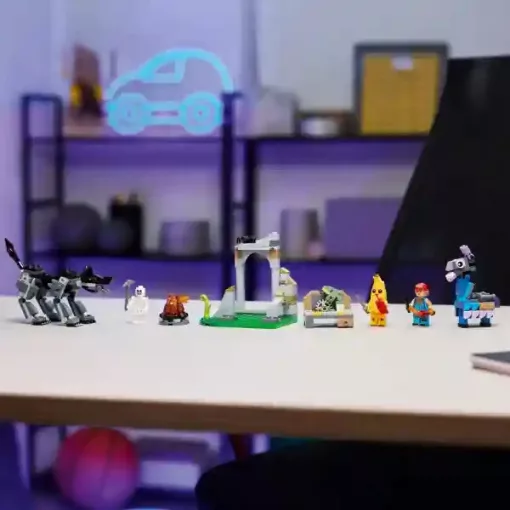 Lego Fortnite 77075 Peely és Sparkplug táborhelye