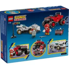 Lego Sonic the Hedgehog™ 77118 Silver autója Knuckles monster truckja ellen