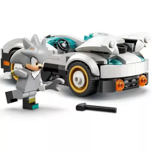 Lego Sonic the Hedgehog™ 77118 Silver autója Knuckles monster truckja ellen