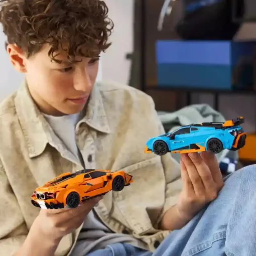 Lego Speed Champions 77238 Lamborghini Revuelto és Huracán STO szuperautók