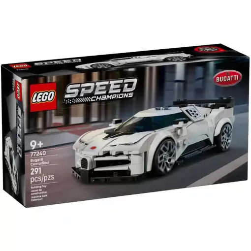 Lego Speed Champions 77240 Bugatti Centodieci hiper sportautó