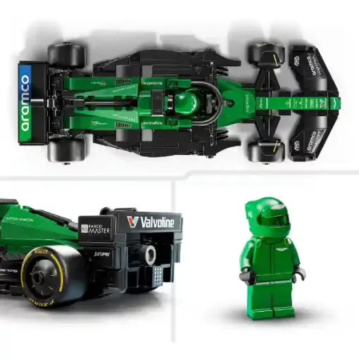 Lego Speed Champions 77245 Aston Martin Aramco F1® AMR24 Formula 1 versenyautó