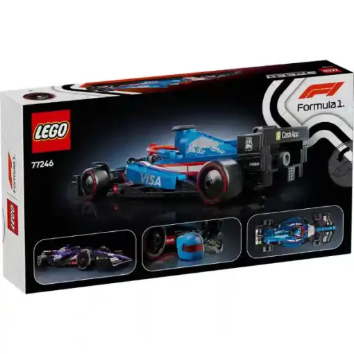 Lego Speed Champions 77246 Visa Cash App RB VCARB 01 F1® Formula 1 versenyautó