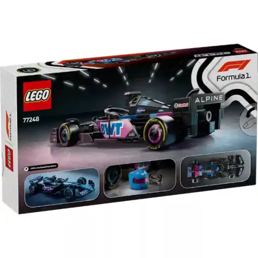 Lego Speed Champions 77248 BWT Alpine F1® Team A524 Formula 1 versenyautó