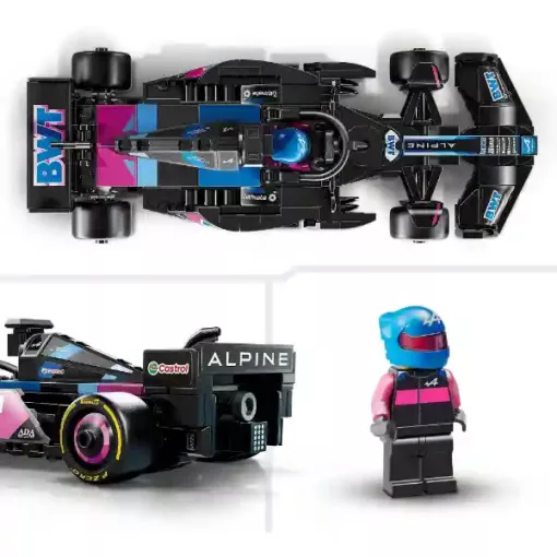 Lego Speed Champions 77248 BWT Alpine F1® Team A524 Formula 1 versenyautó