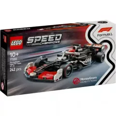   Lego Speed Champions 77250 MoneyGram Haas F1® Team VF-24 Formula 1 versenyautó