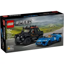 LEGO® Speed Champions 77264 Jaguar Project 7 és Land Rover Defender autók