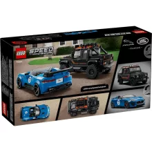 LEGO® Speed Champions 77264 Jaguar Project 7 és Land Rover Defender autók